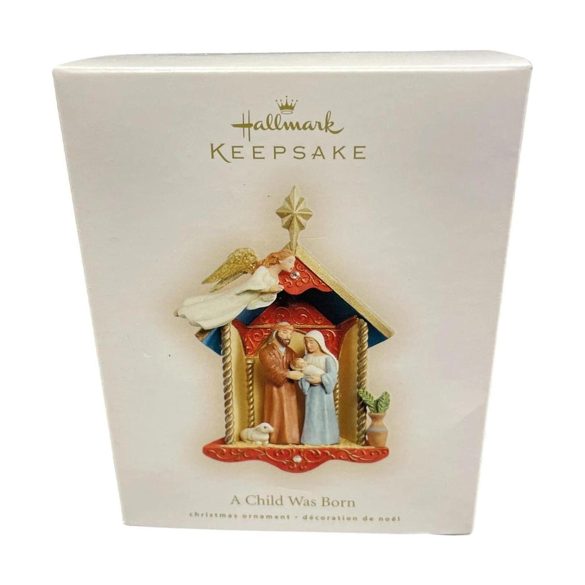 2007 A Child Was Born Hallmark Ornament (Nativity) QXG7597 Image2