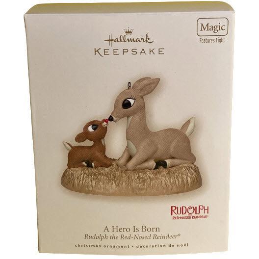 2007 A Hero Is Born Hallmark Ornament (Rudolph the Red-Nosed Reindeer) QHC4047