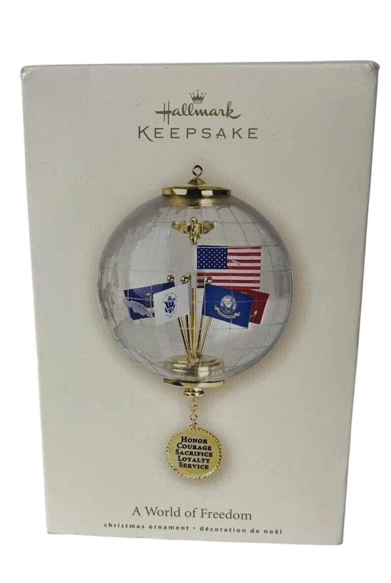 2007 A World of Freedom Hallmark Ornament (A World of Freedom) QXG2077 Image2