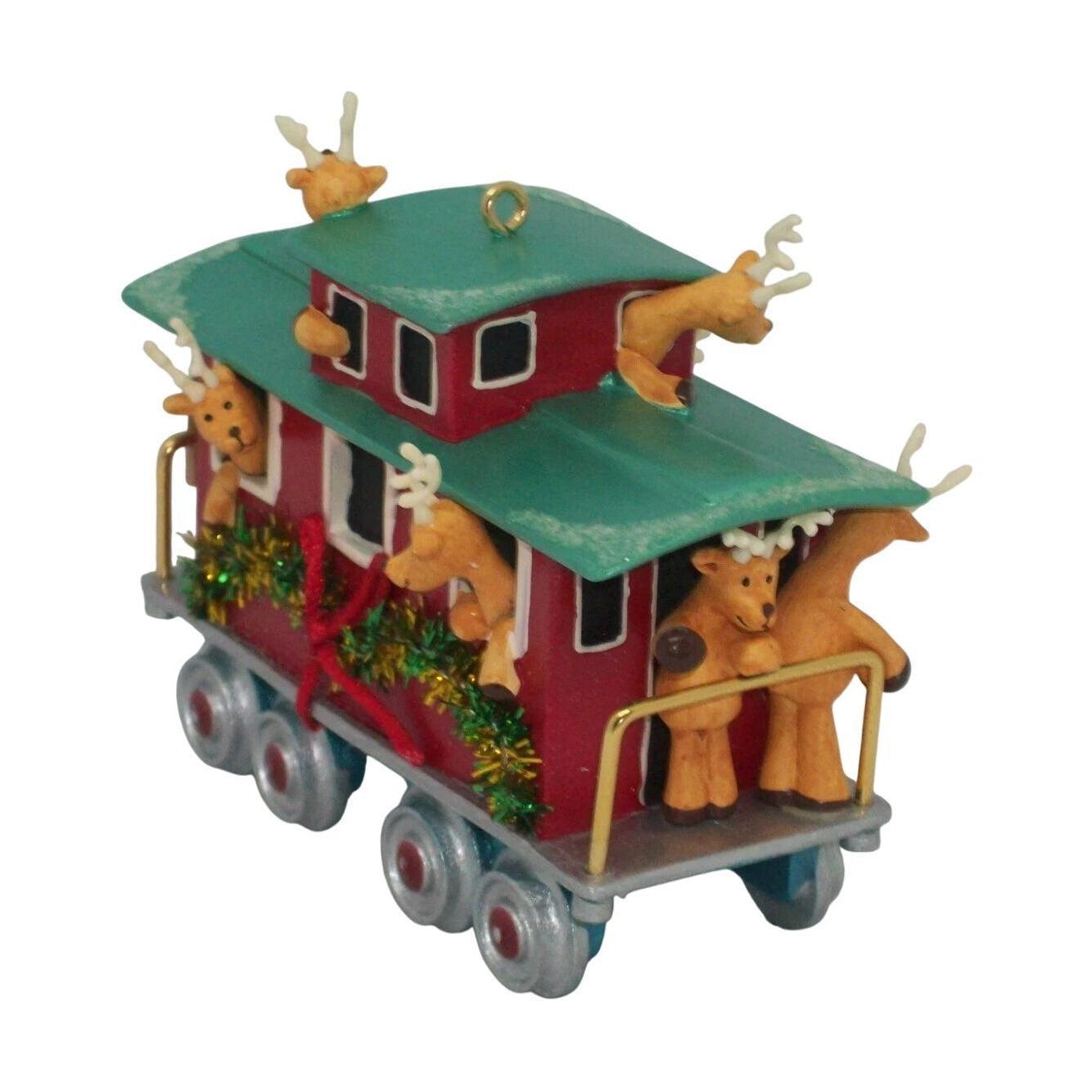 2007 All Aboard for Fun Hallmark Ornament (All Aboard) QXC7013 Image1