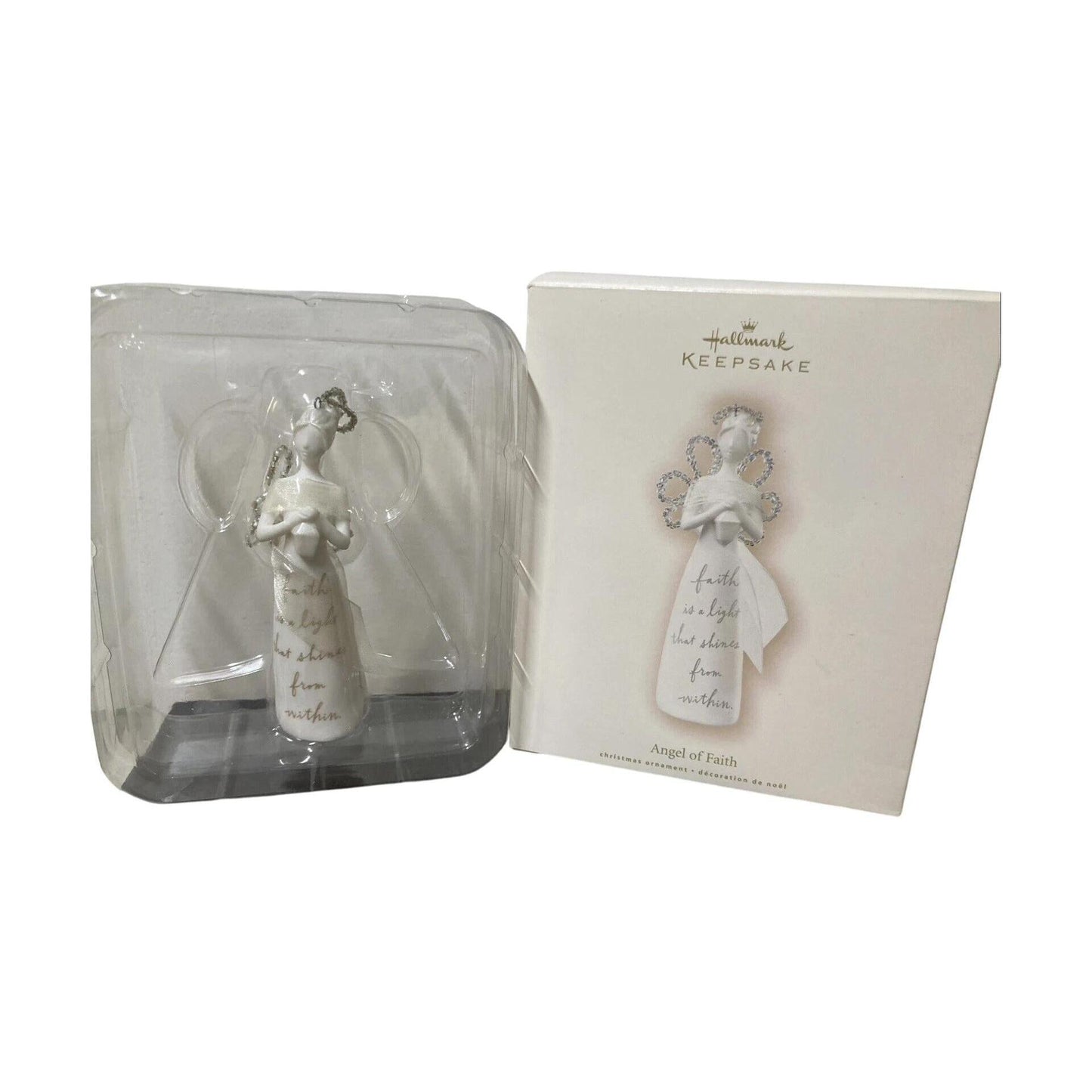 2007 Angel of Faith Hallmark Ornament (Angel) QXG6269 Image3