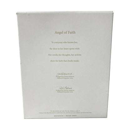 2007 Angel of Faith Hallmark Ornament (Angel) QXG6269 Image4