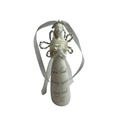 2007 Angle with Heart Hallmark Ornament (Angel) QXG6279