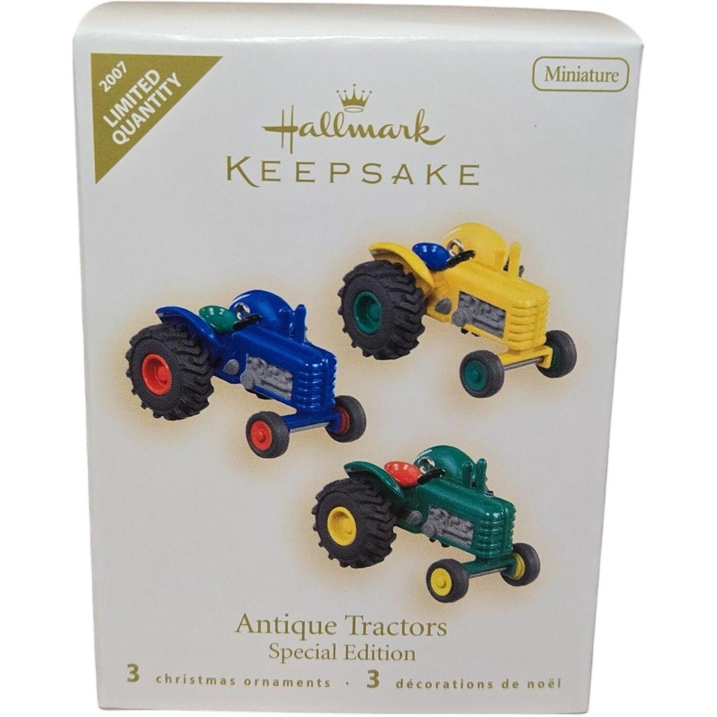 2007 Antique Tractors Hallmark Ornament (Special Edition) QXE9109