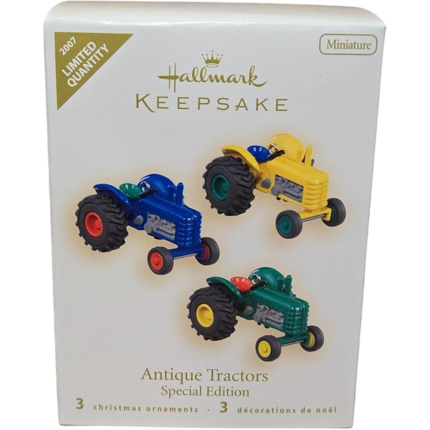 2007 Antique Tractors Hallmark Ornament (Special Edition) QXE9109