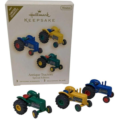 2007 Antique Tractors Hallmark Ornament (Special Edition) QXE9109