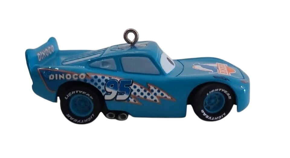 2007 Blue Lightning! Hallmark Ornament (Cars) QXE9127