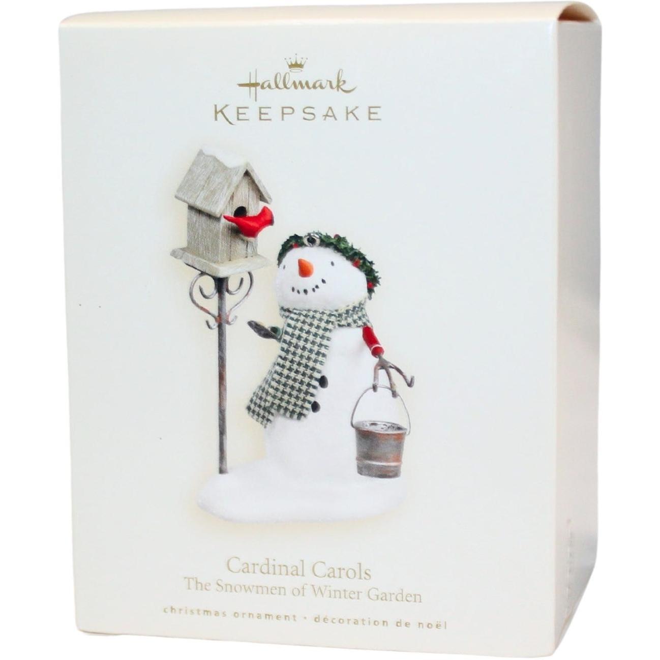 2007 Cardinal Carols Hallmark Ornament (The Snowmen of Winter Garden) QP1609