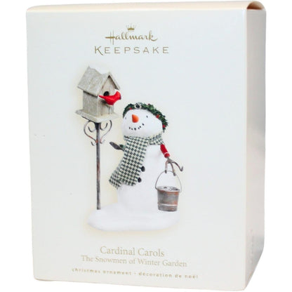 2007 Cardinal Carols Hallmark Ornament (The Snowmen of Winter Garden) QP1609