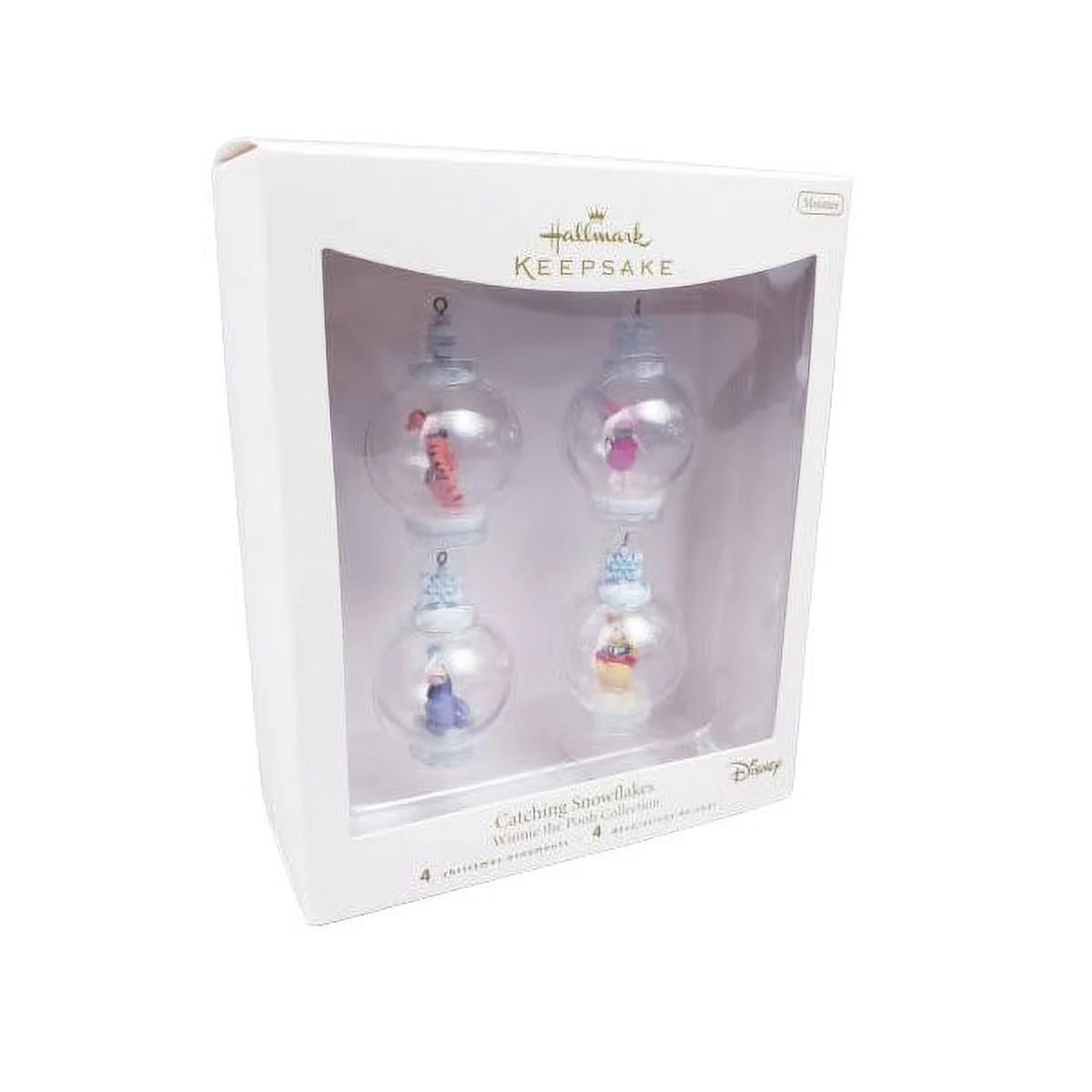 2007 Catching Snowflakes Hallmark Ornament (Winnie the Pooh) QXM8139