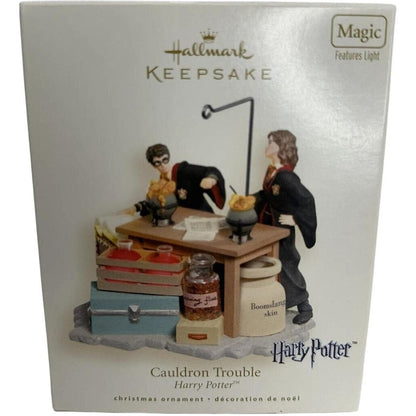 2007 Cauldron Trouble Hallmark Ornament (Harry Potter) QXI4359
