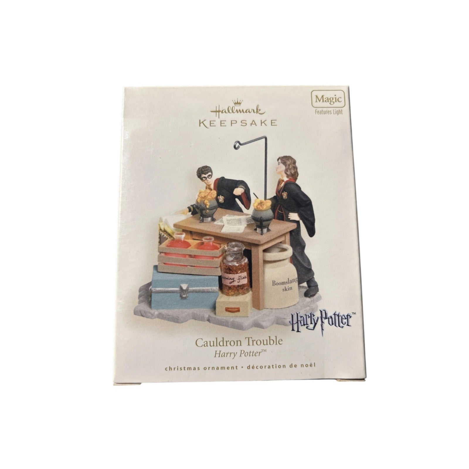 2007 Cauldron Trouble Hallmark Ornament (Harry Potter) QXI4359 Image2