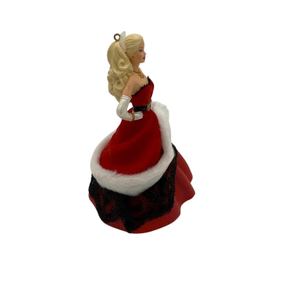 2007 Celebration Barbie Special Edition Holiday Doll Hallmark Ornament (Celebration Barbie) QX2359 Image4