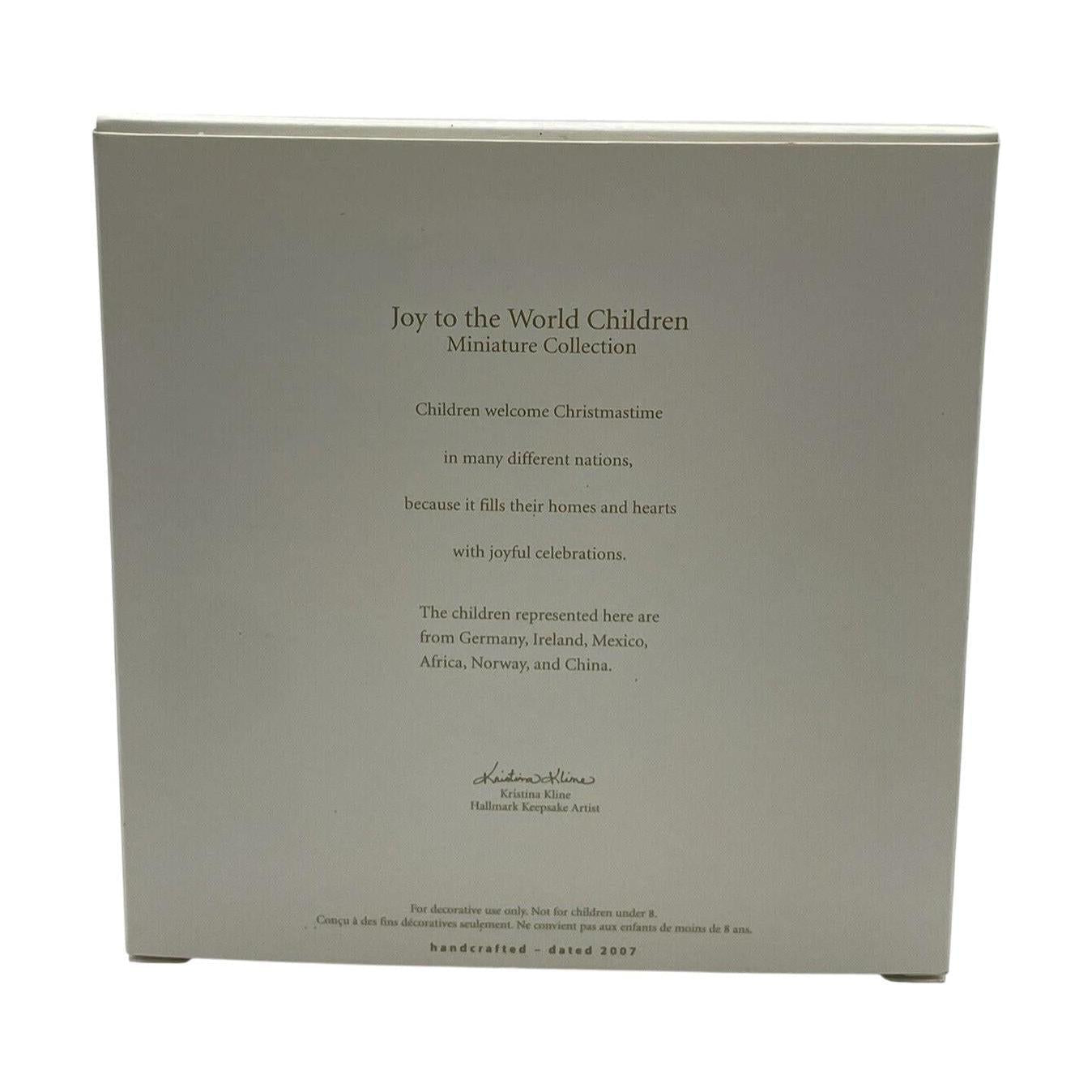 2007 Children Hallmark Ornament (Joy to the World) QSR8169 Image7