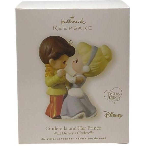 2007 Cinderella and Her Prince Hallmark Ornament (Precious Moments) QXD6421