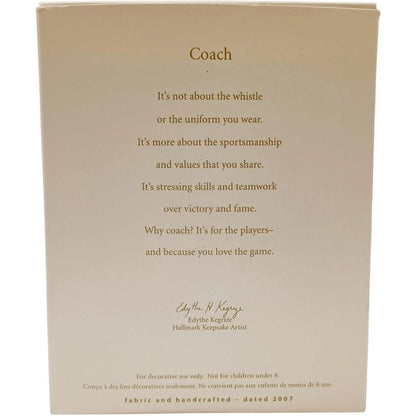 2007 Coach Hallmark Ornament (Coach) QXG2057