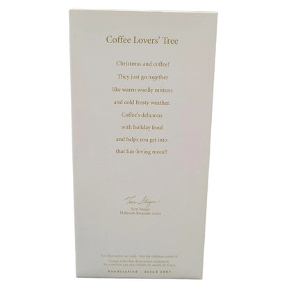 2007 Coffee Lovers' Tree Hallmark Ornament (Drink) QXG2177
