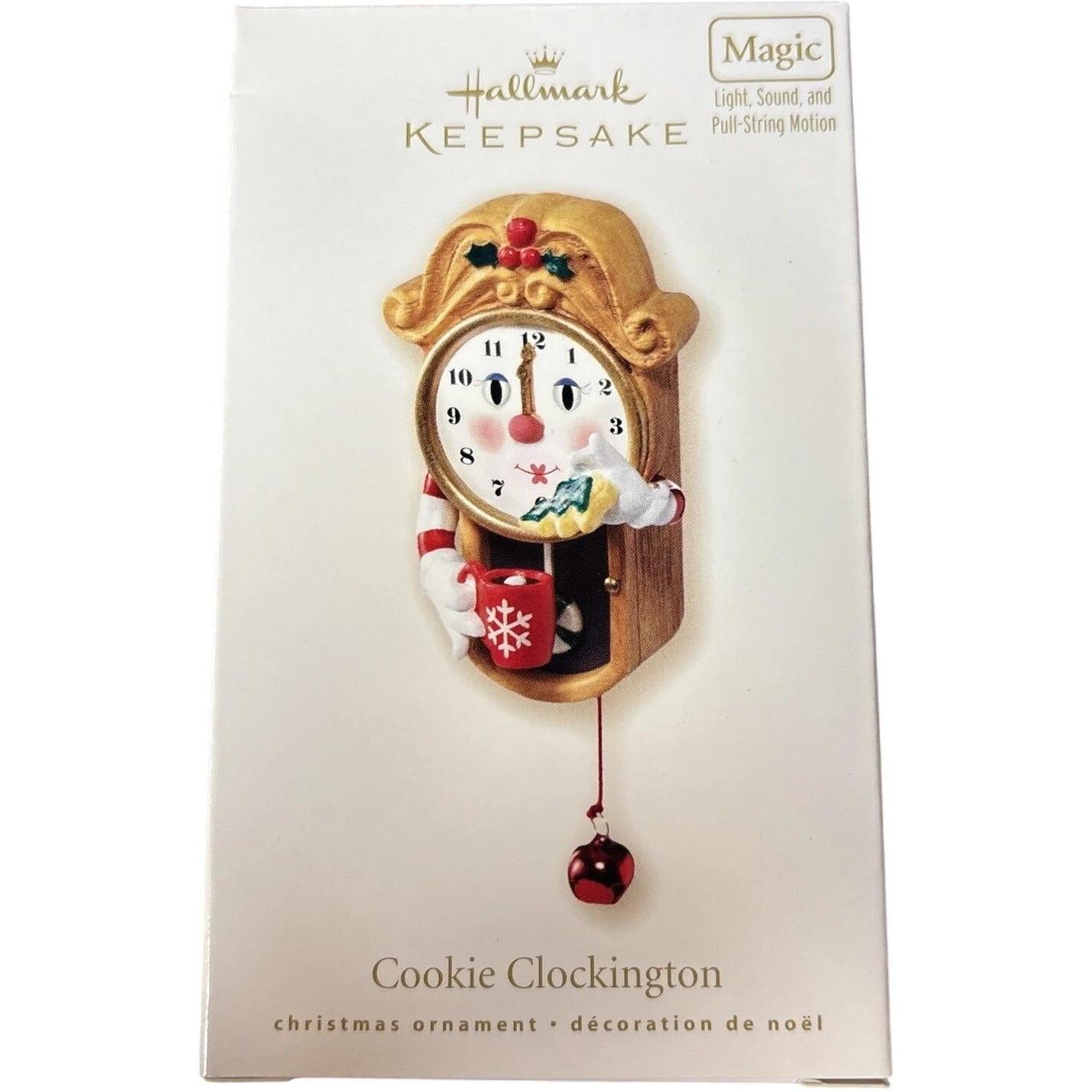 2007 Cookie Clockington Hallmark Ornament (Clock) QXG7547