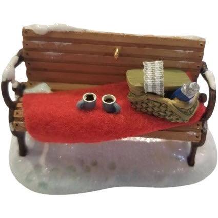 2007 Cozy Bench Hallmark Ornament (Winter Garden) QP1227