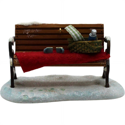2007 Cozy Bench Hallmark Ornament (Winter Garden) QP1227