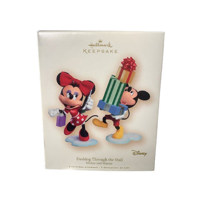 2007 Dashing Through the Mall Hallmark Ornament (Mickey Mouse & Friends) QXD4227