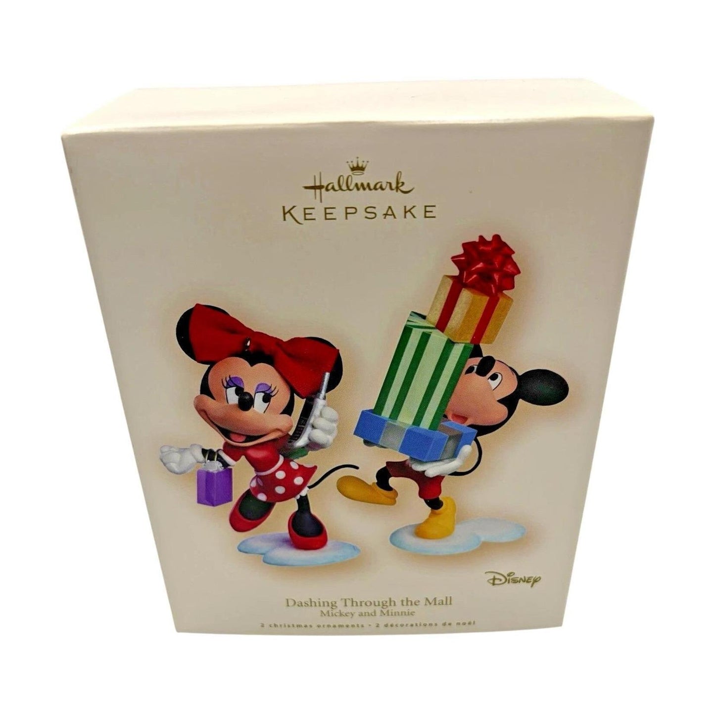 2007 Dashing Through the Mall Hallmark Ornament (Mickey Mouse & Friends) QXD4227 Image2