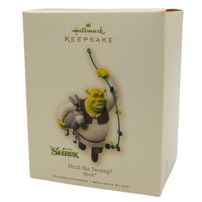 2007 Deck the Swamp! Hallmark Ornament (Shrek) QXI4397