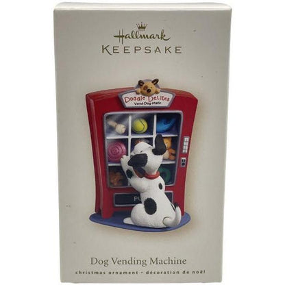 2007 Dog Vending Machine Hallmark Ornament (Dog) QXG6319