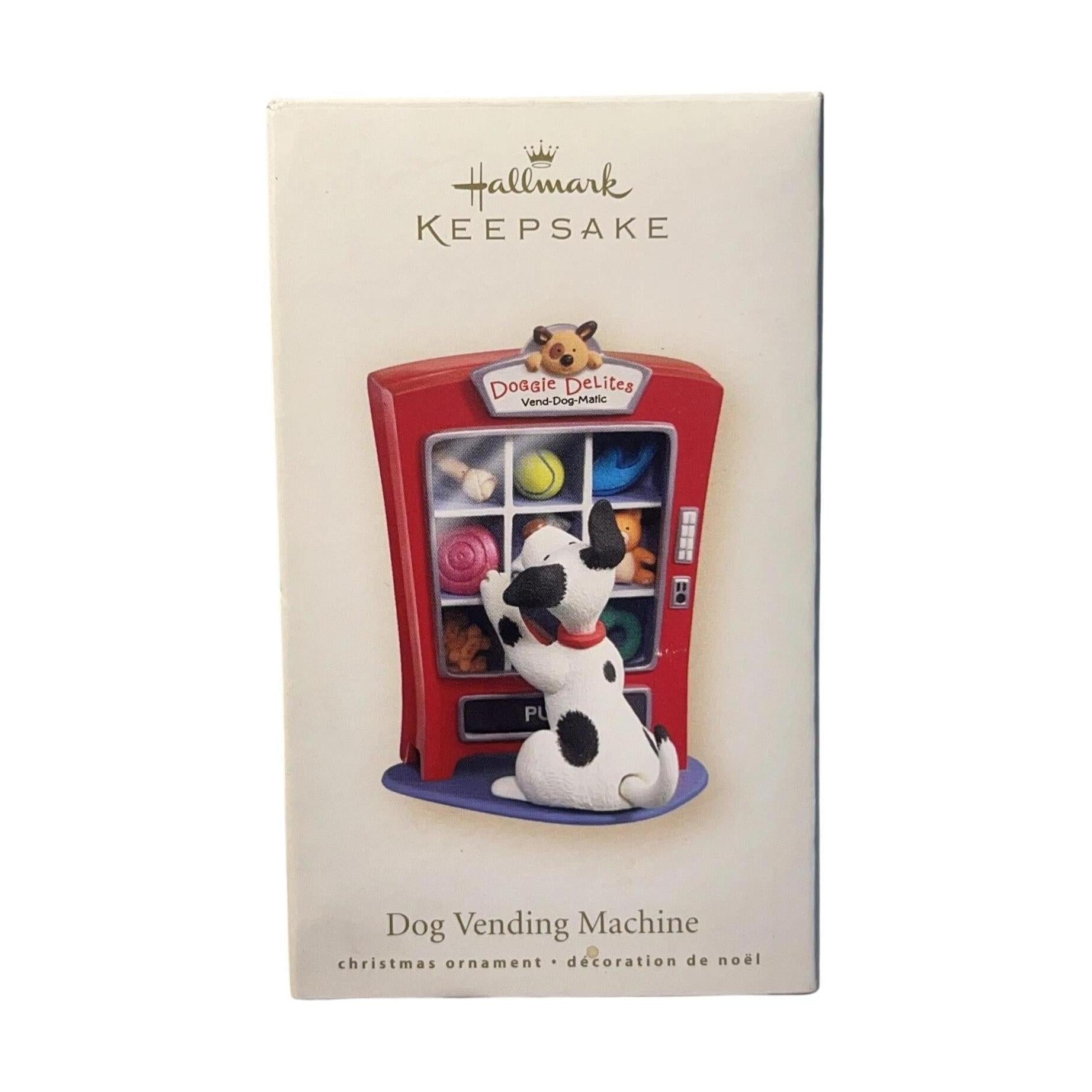 2007 Dog Vending Machine Hallmark Ornament (Dog) QXG6319 Image2