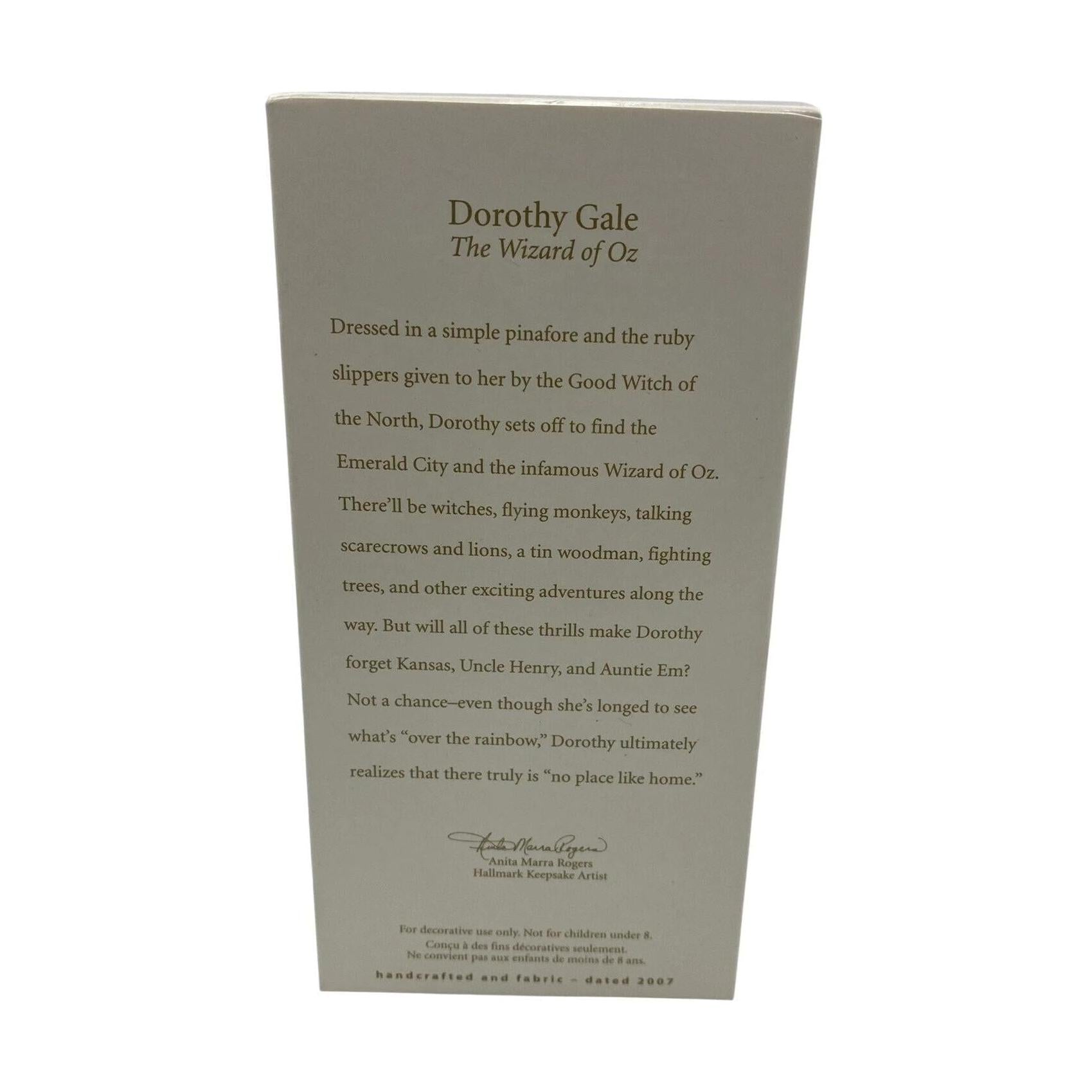 2007 Dorothy Gale Hallmark Ornament (The Wizard of Oz) QXI4429 Image5