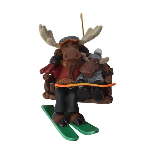 2007 Downhill Thrills Hallmark Ornament (Moose) QXG7119 Image1