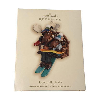 2007 Downhill Thrills Hallmark Ornament (Moose) QXG7119 Image2