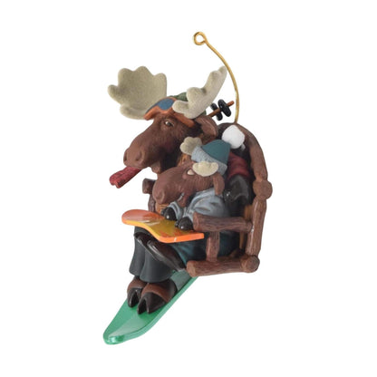 2007 Downhill Thrills Hallmark Ornament (Moose) QXG7119 Image3