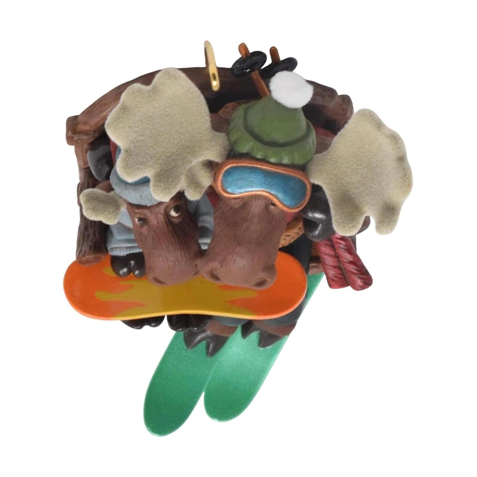 2007 Downhill Thrills Hallmark Ornament (Moose) QXG7119 Image4