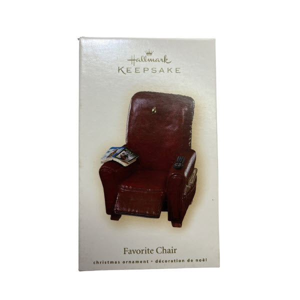 2007 Favorite Chair Hallmark Ornament (Home) QXG2217
