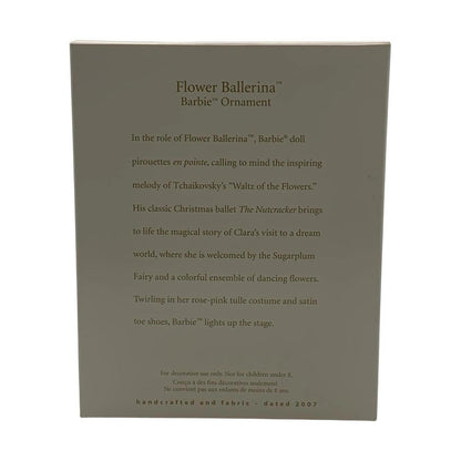 2007 FlowerBallerina Hallmark Ornament (Barbie) QXI2029 Image4