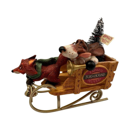 2007 Fox & Hound Delivery Hallmark Ornament (Kringlewood Farms) QP1929 Image1