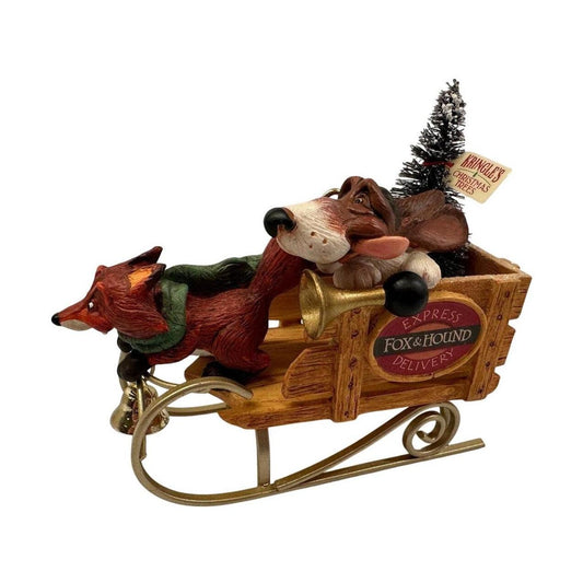 2007 Fox & Hound Delivery Hallmark Ornament (Kringlewood Farms) QP1929 Image1