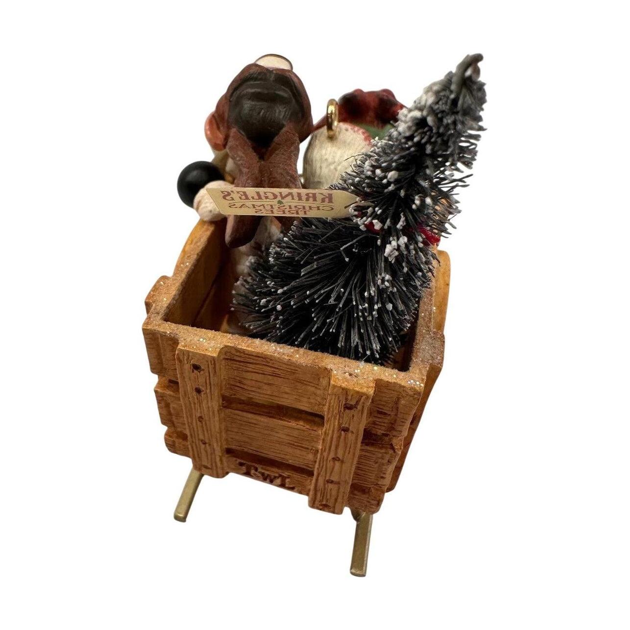 2007 Fox & Hound Delivery Hallmark Ornament (Kringlewood Farms) QP1929 Image5
