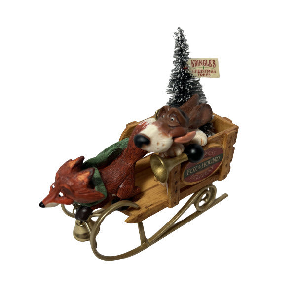 2007 Fox & Hound Delivery Hallmark Ornament (Kringlewood Farms) QP1929