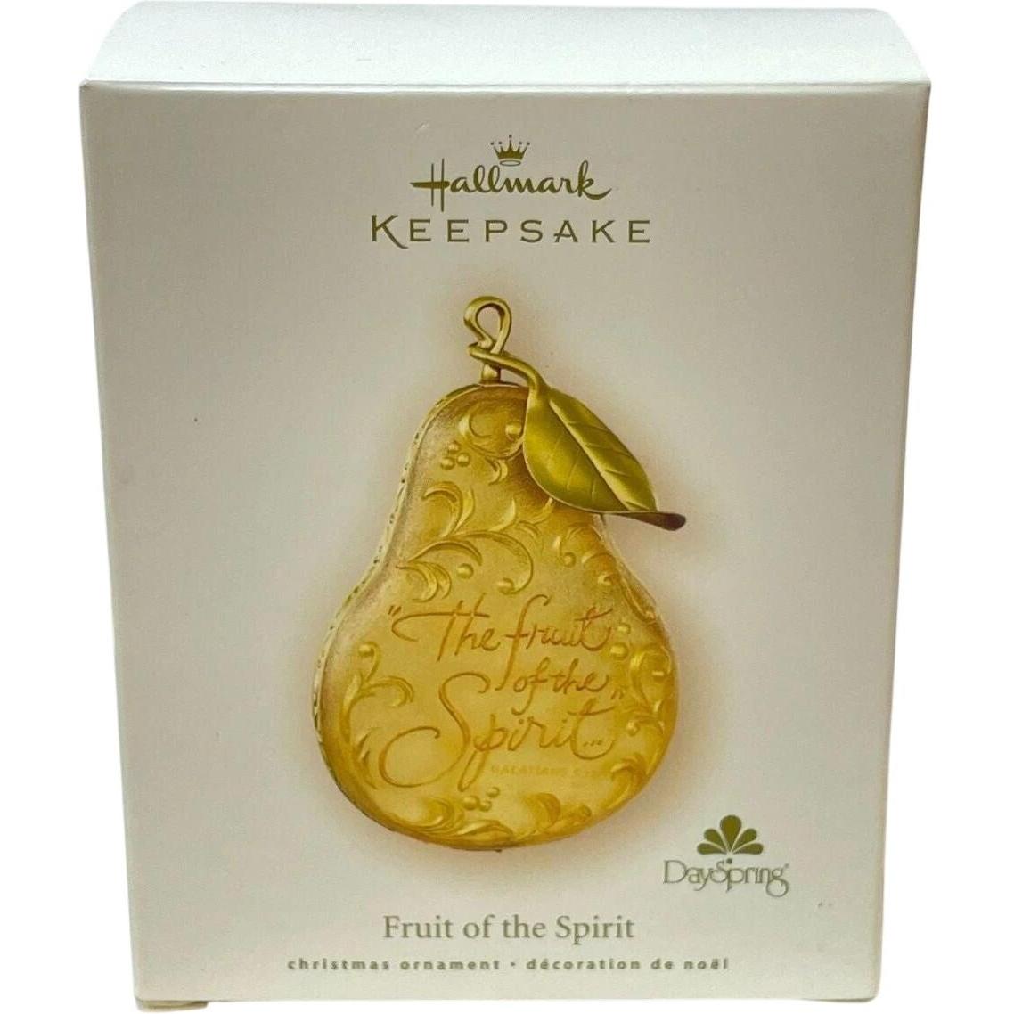 2007 Fruit of the Spirit Hallmark Ornament (Religious) QXG7189