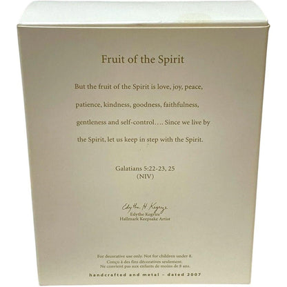 2007 Fruit of the Spirit Hallmark Ornament (Religious) QXG7189