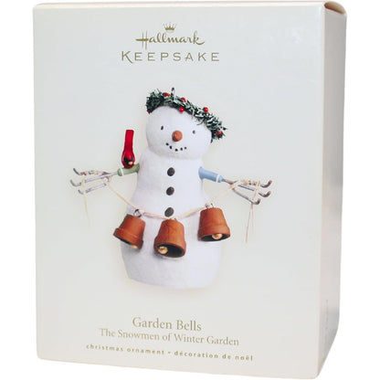 2007 Garden Bells Hallmark Ornament (The Snowmen of Winter Garden) QP1619