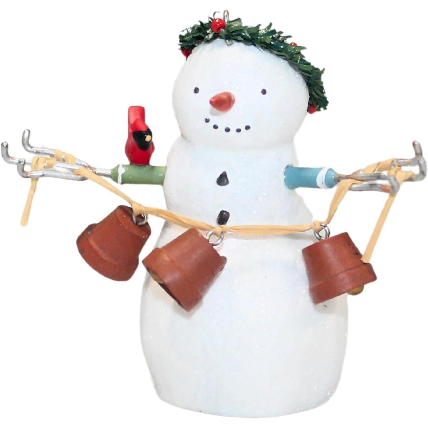 2007 Garden Bells Hallmark Ornament (The Snowmen of Winter Garden) QP1619