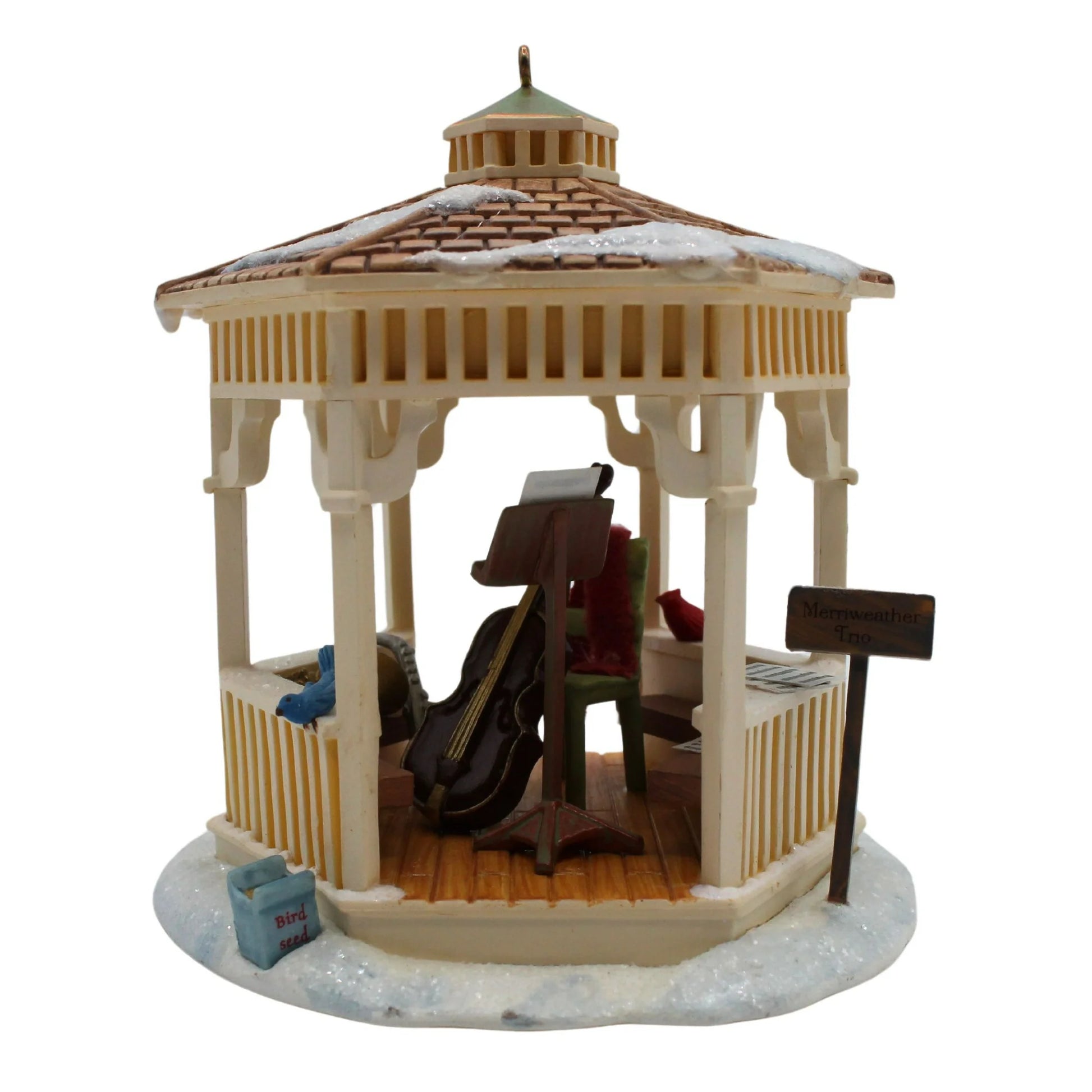 2007 Gazebo Hallmark Ornament (Winter Garden) QP1207