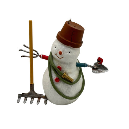 2007 Getting Ready to Garden Hallmark Ornament (The Snowmen of Winter Garden) QP6129