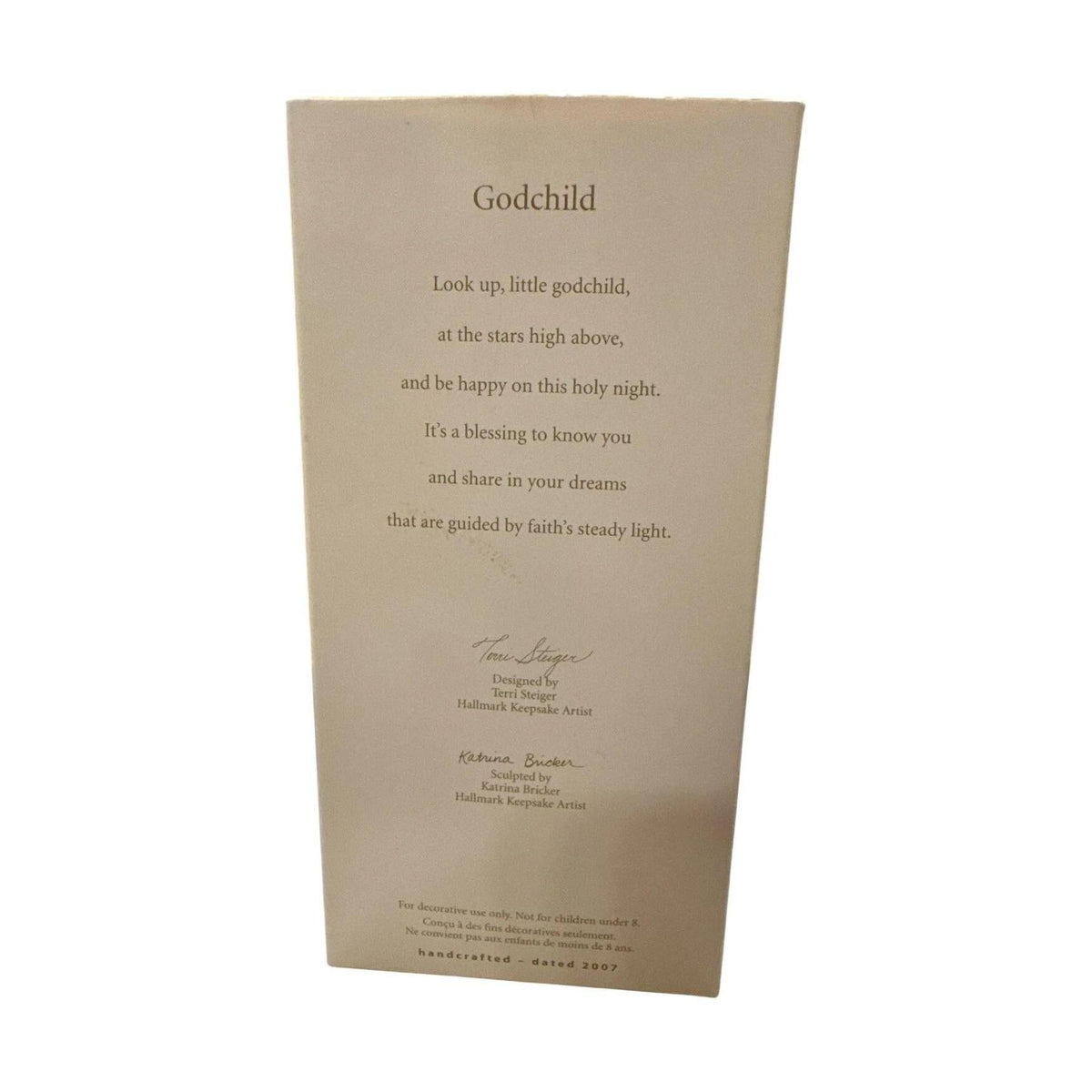 2007 Godchild Hallmark Ornament (Godchild) QXG6217 Image5