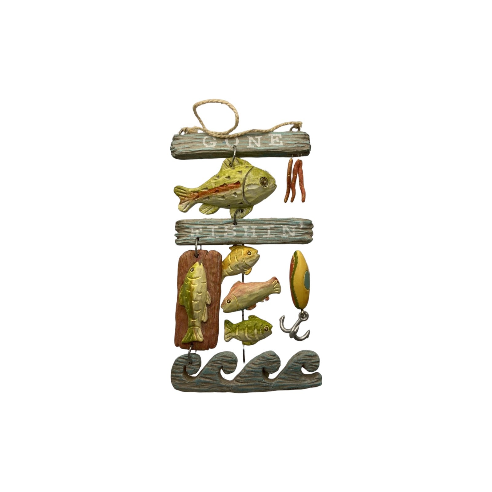 2007 Gone Fishing (Fishing) Carlton Cards Heirloom Ornament CXOR-253R Image1
