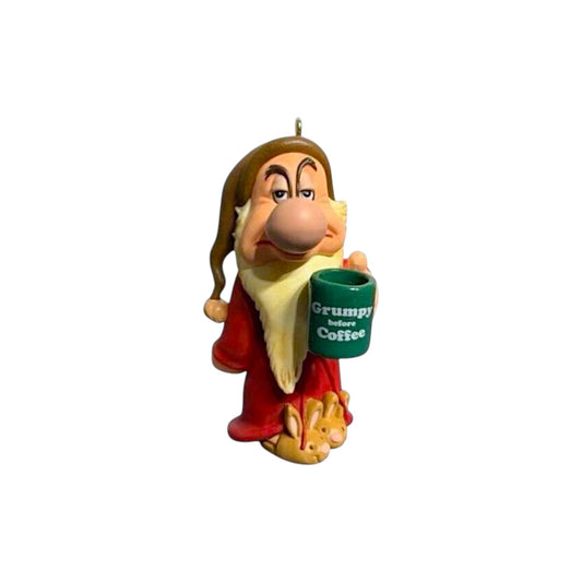 2007 Grumpy Before Coffee Hallmark Ornament (Snow White) QXD6249 Image1
