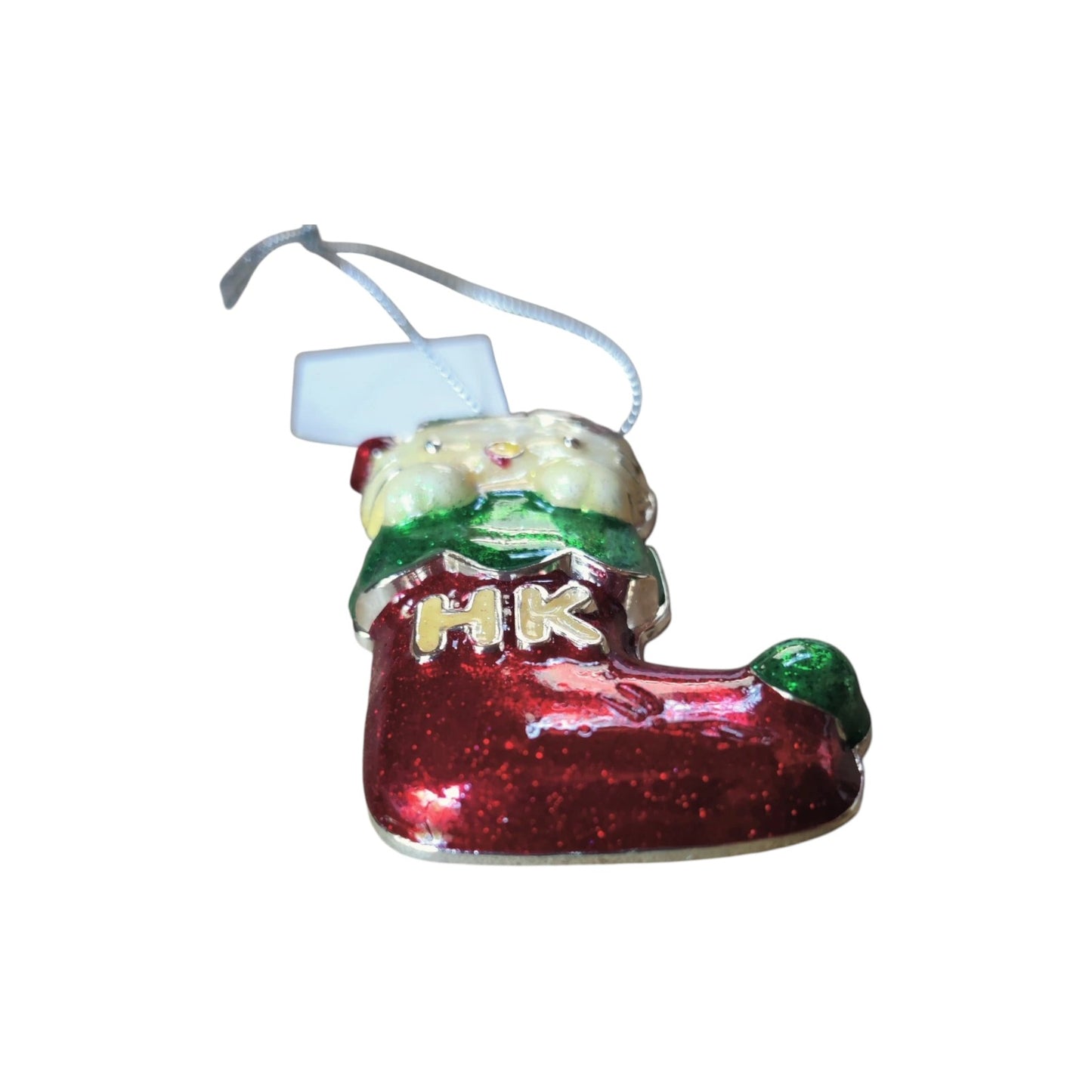 2007 Hello Kitty Christmas Stocking (Hello Kitty Series) Carlton Cards Heirloom Ornament CXOR-059D Image3